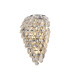 Coniston Tall Wall Lamp 4 Light E14 Polished Chrome/Crystal-4
