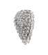 Coniston Tall Wall Lamp 4 Light E14 Polished Chrome/Crystal-5