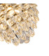 Coniston Wall Lamp 1 Light E14 Antique Brass/Crystal-5