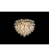 Coniston Wall Lamp 2 Light E14 Antique Brass/Crystal-2