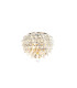 Coniston Wall Lamp 2 Light E14 French Gold/Crystal-1
