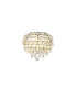 Coniston Wall Lamp 2 Light E14 Polished Chrome/Crystal-1