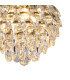 Coniston IP Ceiling 3 Light G9 IP44 Antique Brass/Crystal-5
