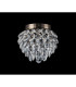 Coniston IP Ceiling 3 Light G9 IP44 Antique Brass/Crystal-6