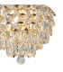 Coniston IP Ceiling 3 Light G9 IP44 French Gold/Crystal-5