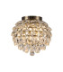 Coniston IP Ceiling 5 Light G9 IP44 Antique Brass/Crystal-1