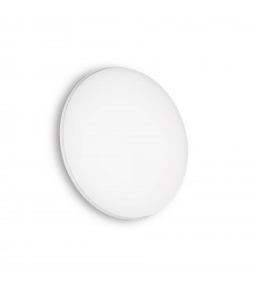 LED Outdoor 1 Light Flush Ceiling Light White IP65 - 1