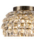Coniston IP Ceiling 5 Light G9 IP44 Antique Brass/Crystal-4