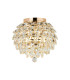 Coniston IP Ceiling 5 Light G9 IP44 French Gold/Crystal-1