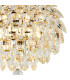 Coniston IP Ceiling 5 Light G9 IP44 French Gold/Crystal-5