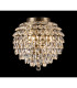 Coniston IP Ceiling 8 Light G9 IP44 Antique Brass/Crystal-2