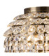 Coniston IP Ceiling 8 Light G9 IP44 Antique Brass/Crystal-4