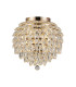 Coniston IP Ceiling 8 Light G9 IP44 French Gold/Crystal-1