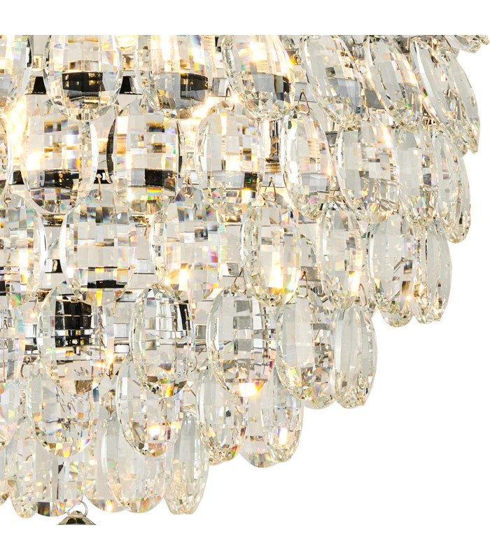 Coniston IP Ceiling 8 Light G9 IP44 Polished Chrome/Crystal-5