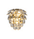 Coniston IP Wall Lamp 2 Light G9 IP44 Antique Brass/Crystal-1