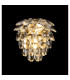 Coniston IP Wall Lamp 2 Light G9 IP44 Antique Brass/Crystal-2