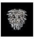 Coniston IP Wall Lamp 2 Light G9 IP44 Antique Brass/Crystal-6