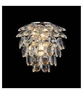 Coniston IP Wall Lamp 2 Light G9 IP44 Polished Chrome/Crystal-2