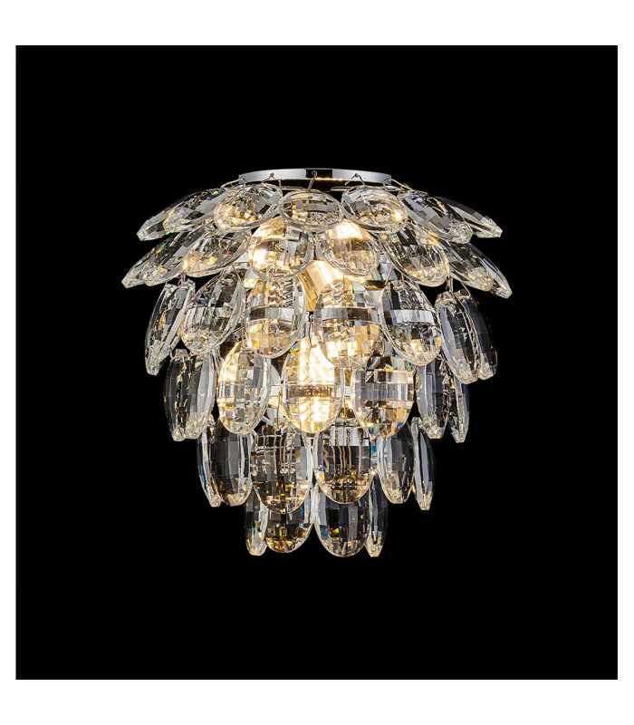 Coniston IP Wall Lamp 2 Light G9 IP44 Polished Chrome/Crystal-2