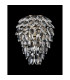 Coniston IP Wall Lamp 4 Light G9 IP44 Antique Brass/Crystal-6