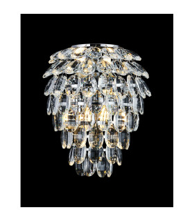 Coniston IP Wall Lamp 4 Light G9 IP44 Polished Chrome/Crystal-2