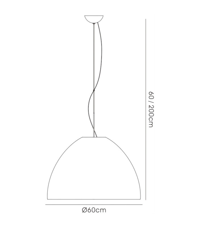 Domo Pendant 3 Light E27 Polished Chrome/Coffee Fabric Shade-7