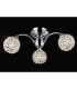Escado Ceiling 3 Light E14 Polished Chrome/Crystal-2