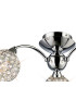 Escado Ceiling 3 Light E14 Polished Chrome/Crystal-5