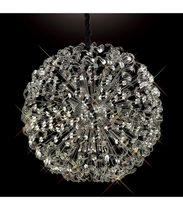 Esme Pendant 54 Light G4 Polished Chrome/Crystal NOT LED/CFL Compatible Item Weight: 40kg-2