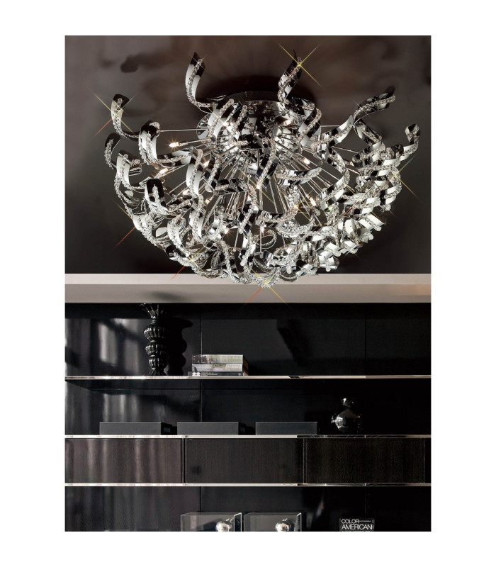 Esme Pendant 54 Light G4 Polished Chrome/Crystal NOT LED/CFL Compatible Item Weight: 40kg-3