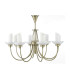 FERRARA 8 Light G9 PENDANT ANTIQUE BRASS-1