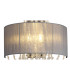 Freida Wall Lamp With Grey Shade 2 Light E14 Polished Chrome/Crystal-5