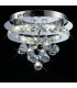 Galaxy Flush Ceiling Round 16W LED 6000K Polished Chrome/Crystal-2