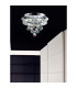 Galaxy Flush Ceiling Round 16W LED 6000K Polished Chrome/Crystal-3
