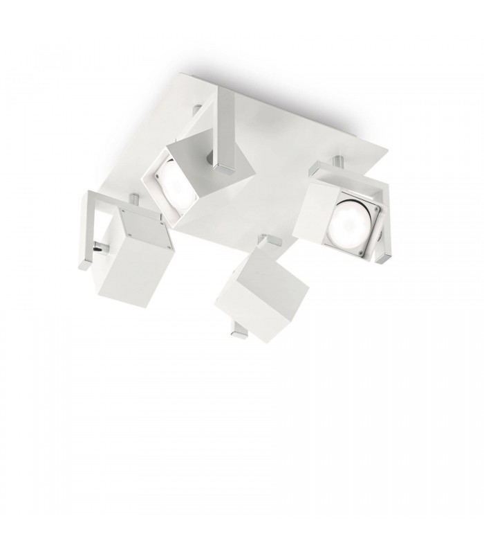 4 Light Ceiling Light White - 1