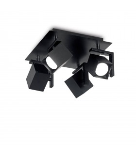 4 Light Ceiling Light Black - 1