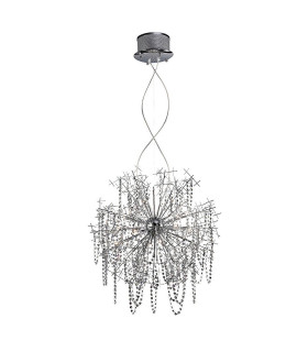 Lexi Pendant 15 Light G4 Polished Chrome/Crystal NOT LED/CFL Compatible-1