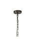 Lincoln Ceiling 3 Light E27 Antique Brass/Glass/Crystal-5