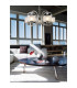Lincoln Ceiling 3 Light E27 Satin Nickel/Glass/Crystal-4