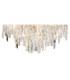 Maddison Ceiling Round 6 Light G9 French Gold/Crystal-6