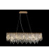 Maddison Pendant Linear 6 Light G9 French Gold/Crystal-2