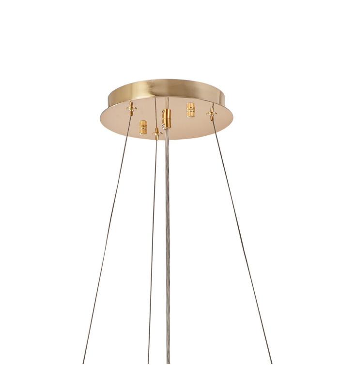 Maddison Pendant Round 8 Light G9 French Gold/Crystal-4