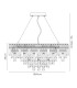 Maddison Pendant Round 8 Light G9 French Gold/Crystal-7