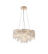 Maddison Pendant Round 6 Light G9 French Gold/Crystal-1