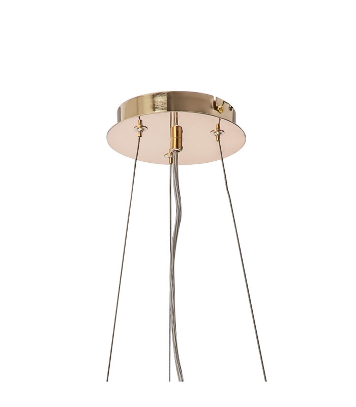 Maddison Pendant Round 6 Light G9 French Gold/Crystal-4