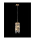Maddison Pendant Cylinder 2 Light G9 French Gold/Crystal-2