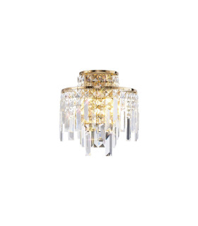Maddison Wall Lamp 2 Light G9 French Gold/Crystal-1