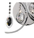 Mios Wall Lamp Switched 2 Light G4 Polished Chrome/Crystal NOT LED/CFL Compatible-3
