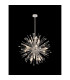 Noon Pendant 12 Light E14 Polished Nickel/Clear Glass-2