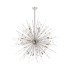 Noon Pendant 20 Light E14 Polished Nickel/Clear Glass Item Weight: 17.3kg-1